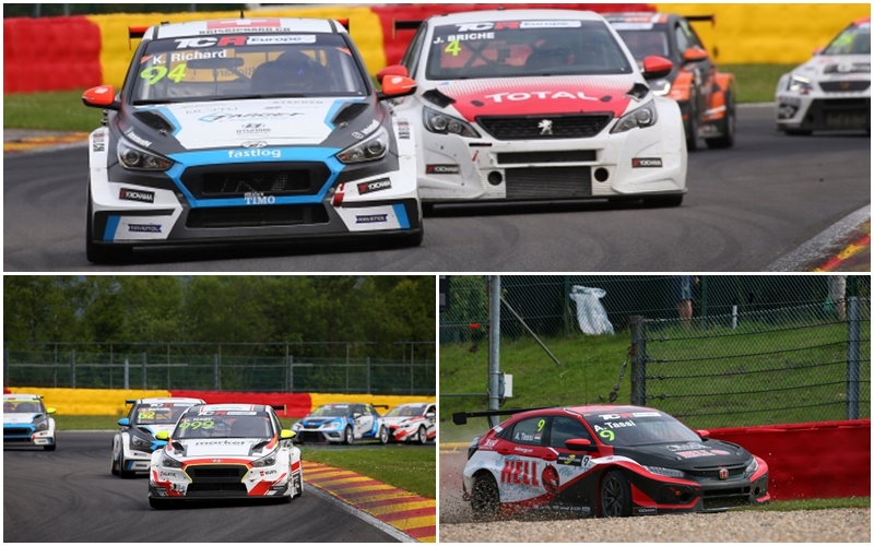 TCR EU - HYUNDAI- HELYETT PEUGEOT-GYŐZELEM, ÚJABB NAGY-PONTSZERZÉS ÉS TASSI-KIESÉS A MÁSODIK SPÁI FUTAMON