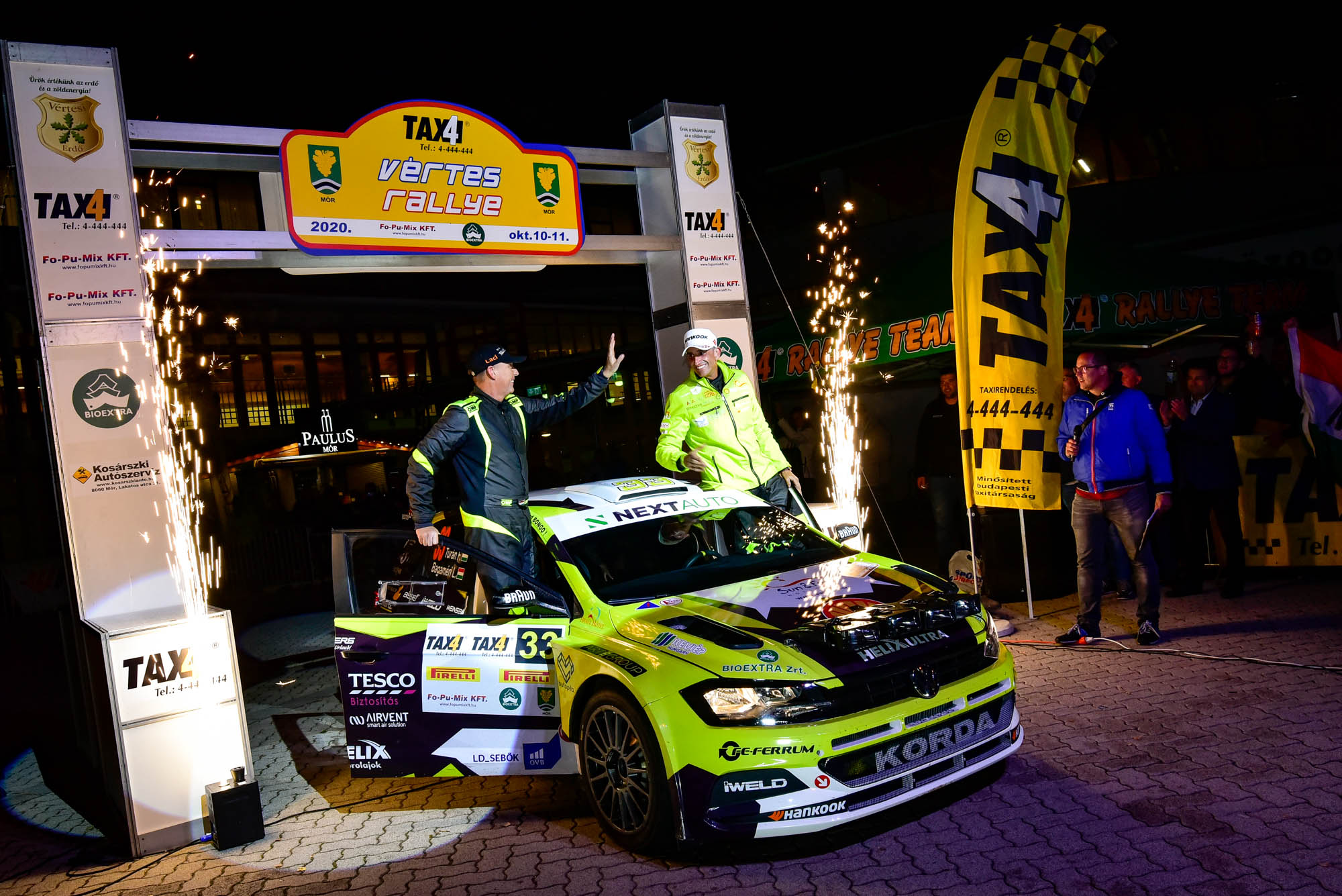 Jó taktika, szoros véghajrá – Turán Friciék második helyen zárták a Vértes Rallye-t