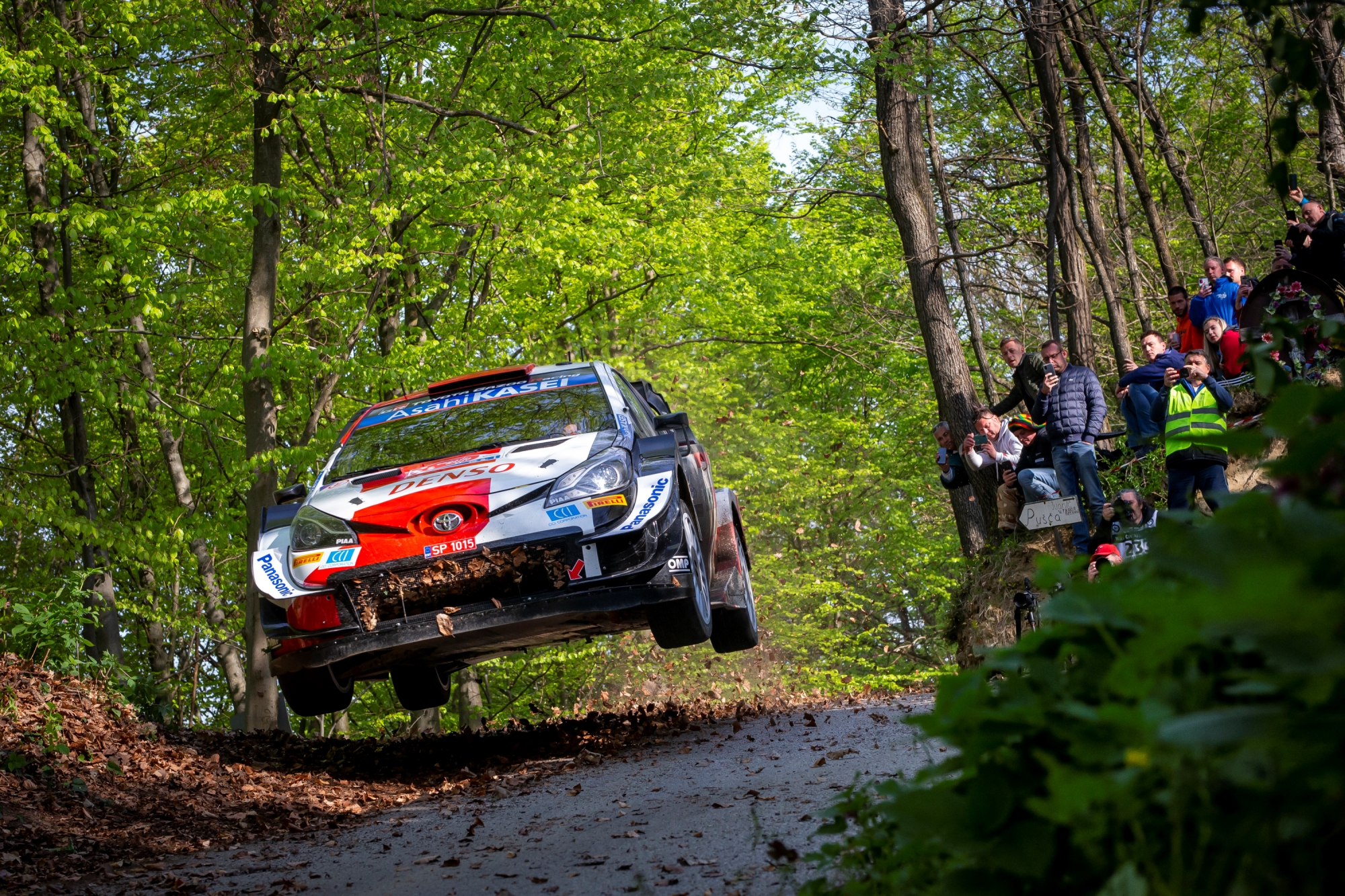 WRC: Közúton ütközött, majd nyert Ogier