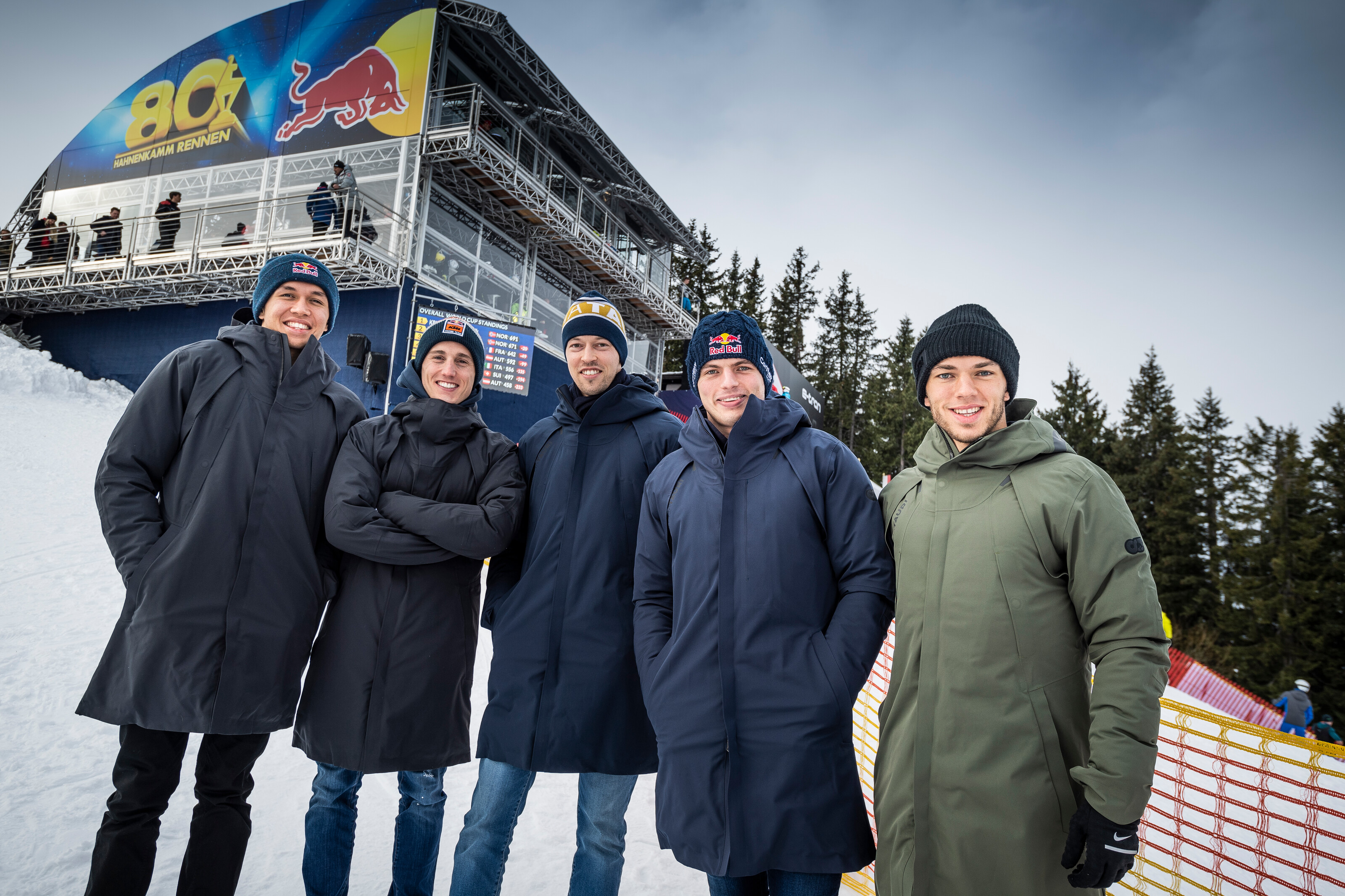 Komoly F1-es különítmény jött össze Kitzbühelben: a Red Bull-osok és Vettel!