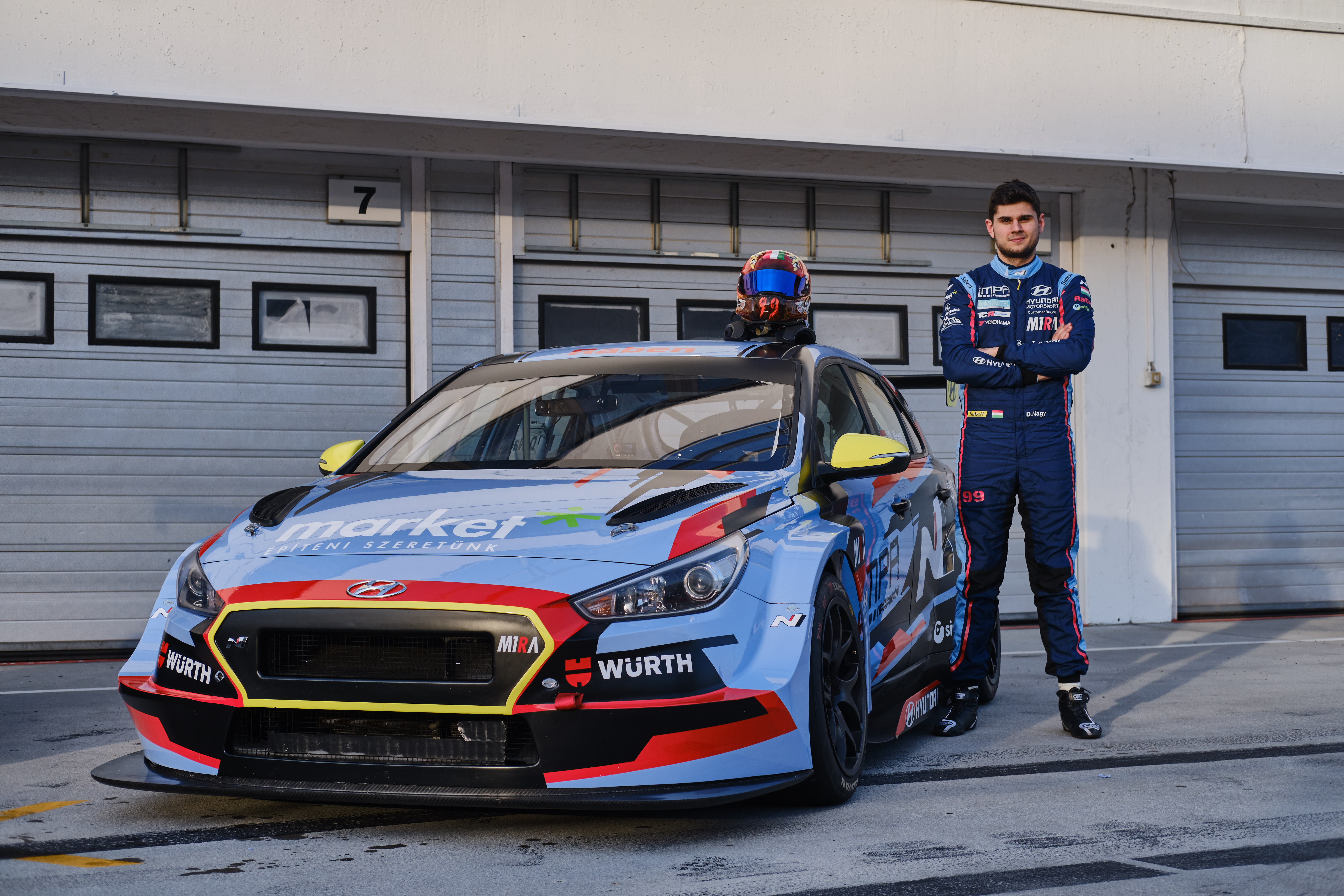 TCR EU - HYUNDAI-TÁMOGATOTT PILÓTÁK LETTEK NAGY DANIÉK