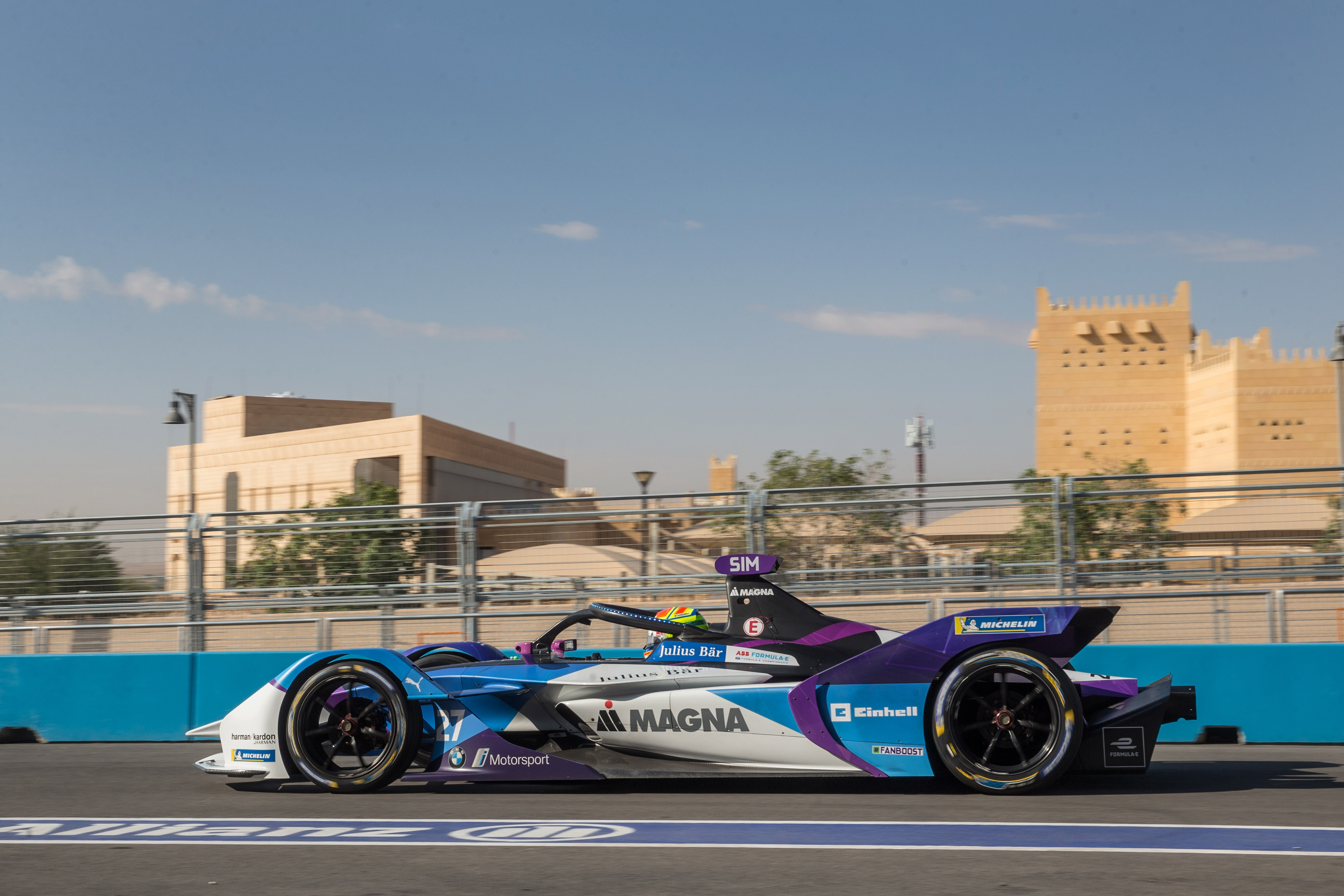 Formula-E: Megint Simsé a pole Rijádban