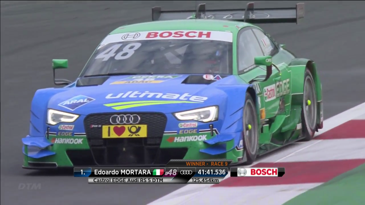 DTM - DRÁMA GREEN AUTÓJÁVAL, MORTARA AZ ELSŐ FUTAMOT IS BEHÚZTA