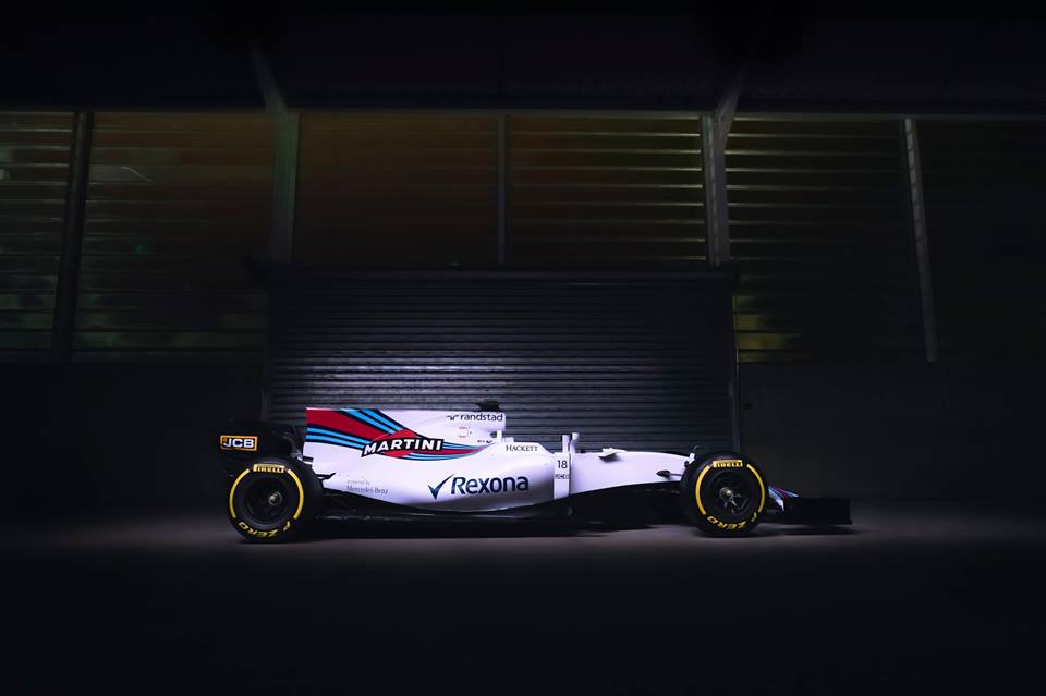 Csapat: Williams Martini Racing<br />Autó: FW40<br />Motor: Mercedes<br /><br />Versenyzők: Felipe Massa (#18), Lance Stroll (#19), Paul di Resta (#40)<br />2016-os helyezés a konstruktőri pontversenyben: 5. (138 pont)