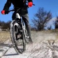 Balaton, hó, e-bike és napsütés