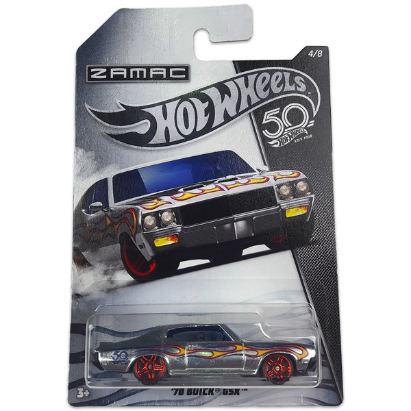 Hot Wheels 50. Születésnapi kisautó - ‘70 BUICK GSX 4/8