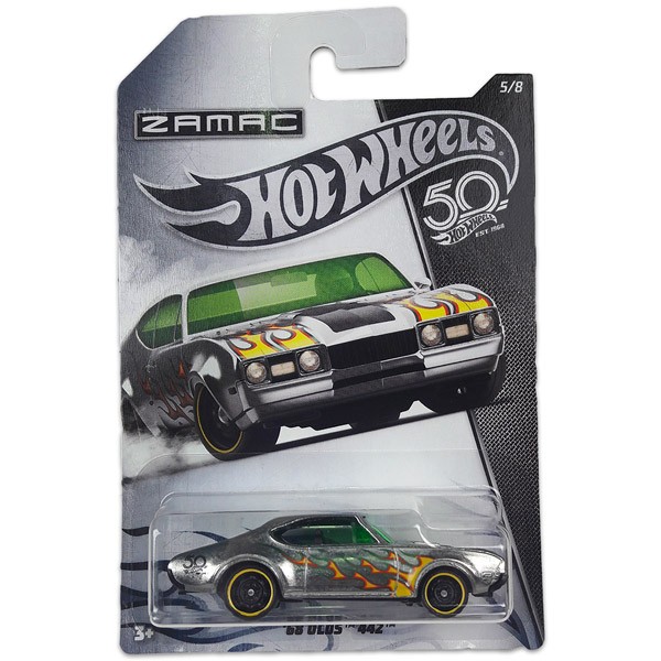 Hot Wheels 50. Születésnapi kisautó - ‘68 OLDS 442 5/8