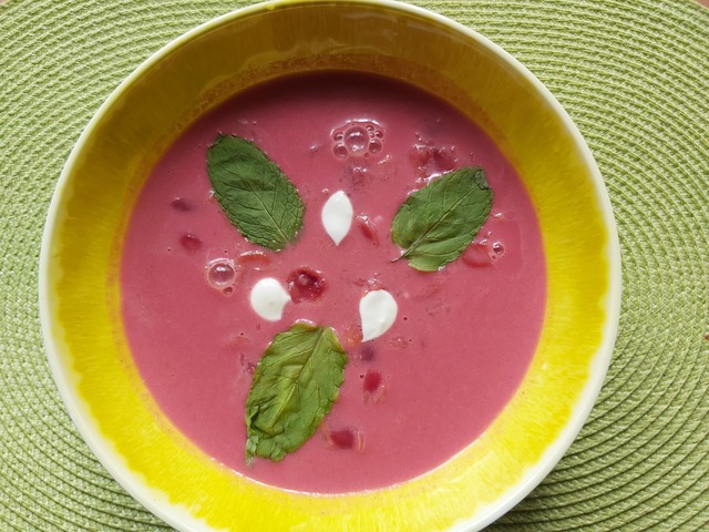 Chilled Sour Cherry Soup