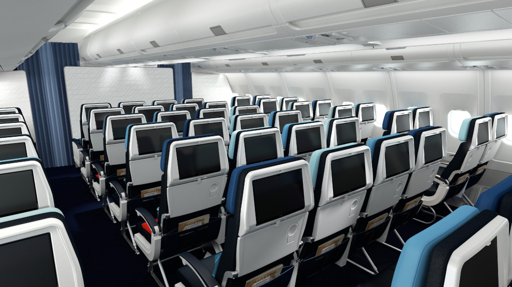  Íme az Air France új Economy és Premium Economy kabinjai! - BUD flyer