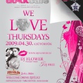 090430 :: WE LOVE Thursdays + Főiskolák Szépe és MR. College 2009 Budapesti Előválogató (8PM) @ DOKK Cafe