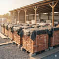 Építőanyag tárolási tippek: hogyan tárold helyesen a téglát?