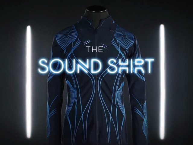 Sound Shirt - egy speciális "hangos" póló siketeknek