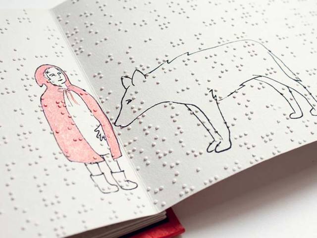 Braille-írásos mesekönyvek