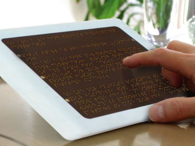 Megjelent az első Braille-írásos tablet