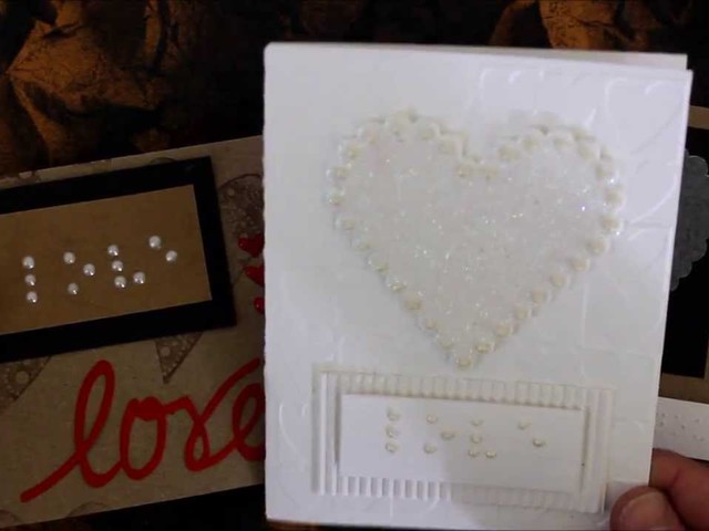 Braille kártyák Valentin Napra - kreatív ötlet