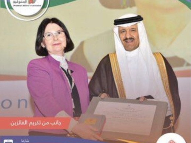King Salman Award for Disability Research díjban részesült Sikné dr. Lányi Cecília