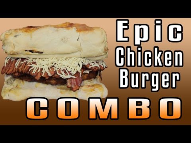 Epic Chicken Burger Combo