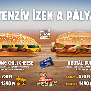 Intenzív ízek a Burger Kingben