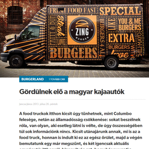 Food Truck Magyarország - Burgerland @ Player