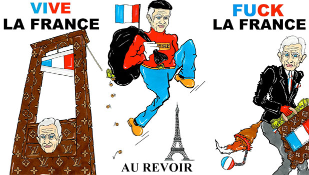 Miért lép le otthonról Franciaország leggazdagabb embere?