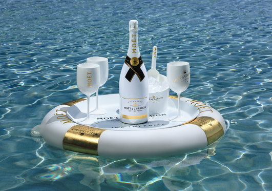 A világ első jéggel szervírozott champagne-a, a Moët Ice Impérial vár Balatonfüreden