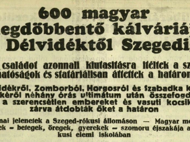 Magyar menekültek