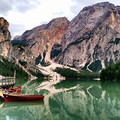 Lago di Braies - Ahol a menny és a föld összeér