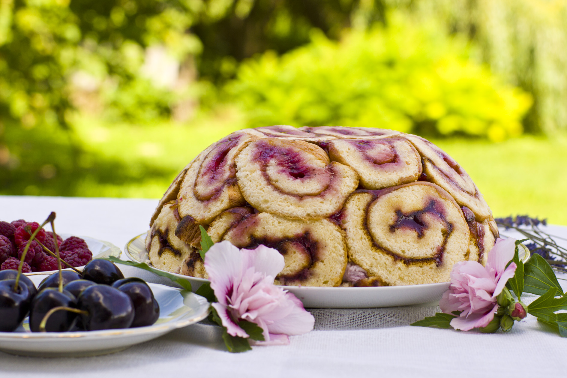 Áfonyás Charotte torta