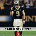 11. HÉT LEGBIZTOSABB NFL TIPPJEI