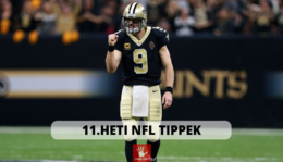 11. HÉT LEGBIZTOSABB NFL TIPPJEI