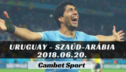 Uruguay - Szaúd-Arábia VB tippmix tipp