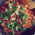 Csípős paradicsomos spagetti, az igazi comfort food