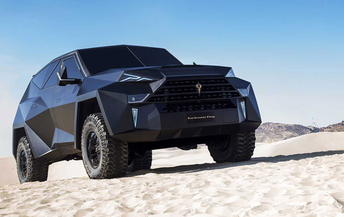 Egy kétmillió dolláros SUV-t egyenesen Bruce Wayne garázsából?
