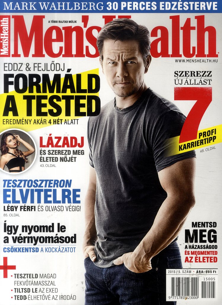 Mark Wahlberg 20155 Mens Health Celebrity A Z 2600