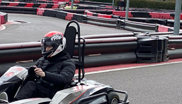 William Dunst at HELL Kart & Event Center, Miskolc