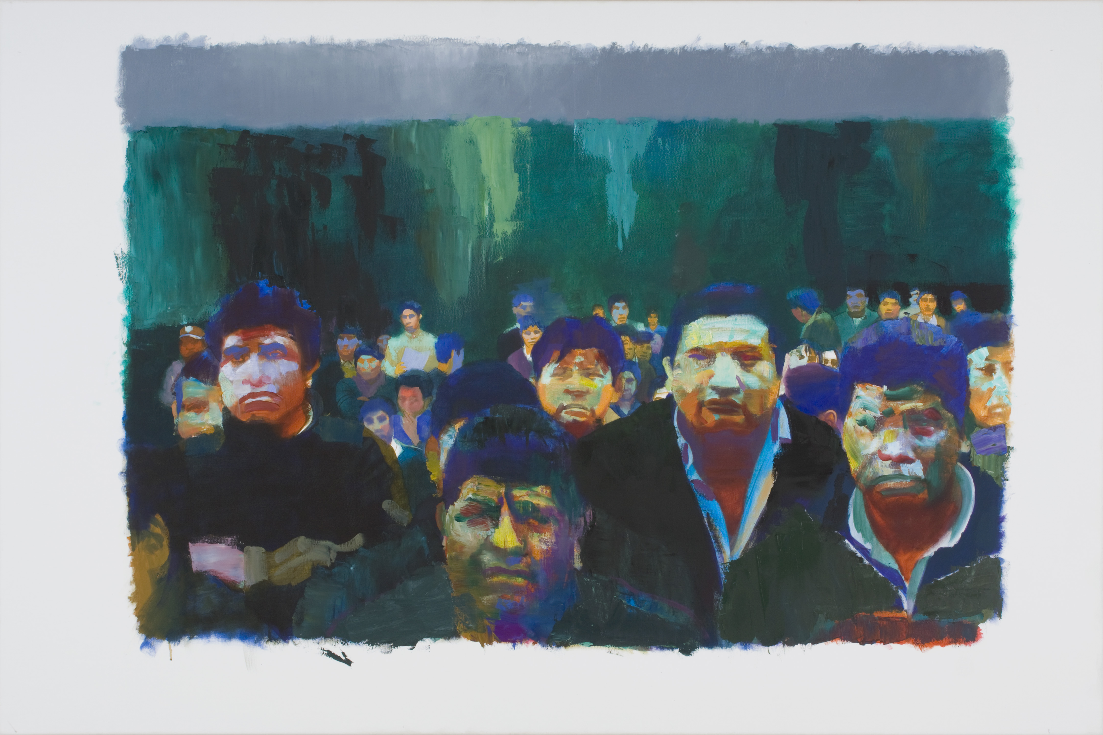 36 Selbstbildnisse, 2013, olaj, vászon, 100x150 cm