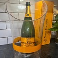 Áttetsző plasztik Veuve Clicquot magnum pezsgős jégvödör