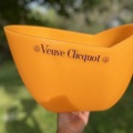 Veuve Clicquot dupla magnum naracssárga pezsgőhűtő