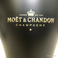 Moët & Chandon arany-fekete pezsgős vödör