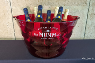 G.H. Mumm jégvödör 8 champagne palack számára