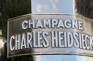 Carles Heidsieck Champagne Vintage fém pezsgős vödör