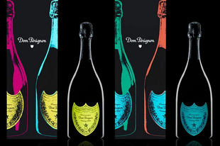 A Dom Pérignon 2000 & 2002 Andy Warhol kollekciója