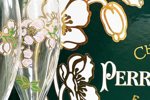 Perrier-Jouët Champagne Belle Epoque poharak