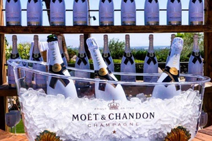 Moët & Chandon pezsgőkád - Ha esetleg több vendég is érkezne ...