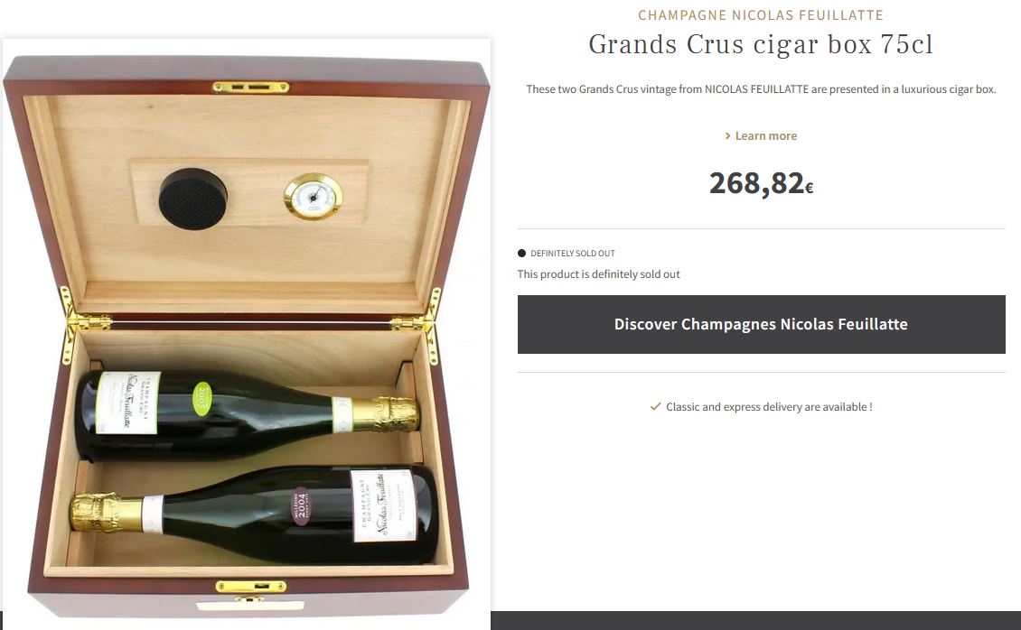 two_grands_crus_vintage_from_nicolas_feuillatte_are_presented_in_a_luxurious_cigar_box.JPG