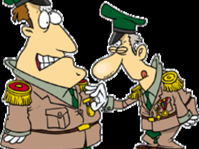 Katonai rangok, ha filmet nézel