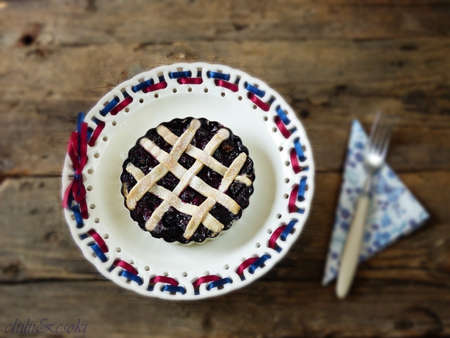Tarte des Alpes - Áfonyás tarte