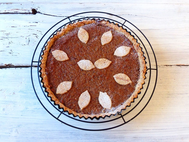 Tarte aux noix et café - Diós tarte kávéval