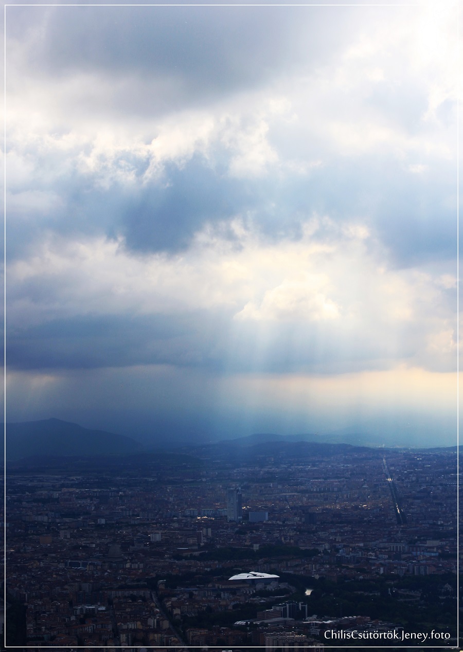 Torino felett az égbolt nem felhőtlen