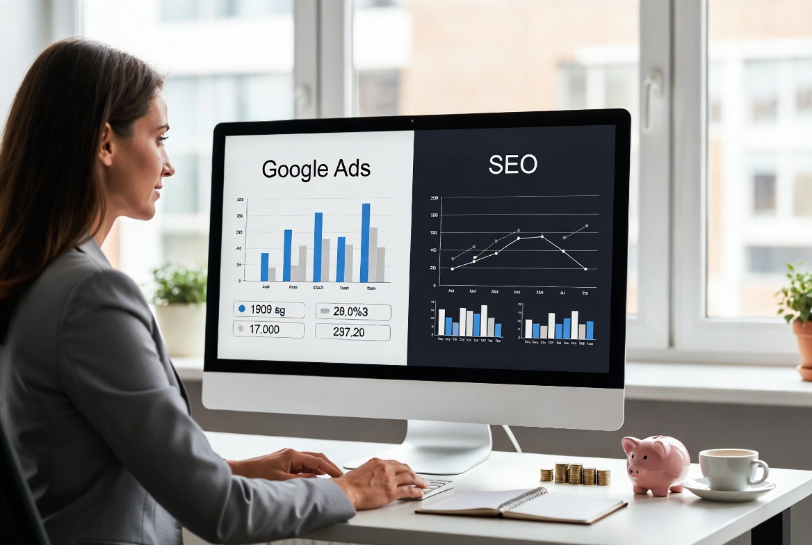 Google Ads vs. SEO – melyikbe fektess 2025-ben, ha korlátozott a büdzséd?